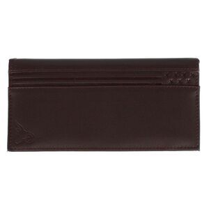 CTM RFID Leather Checkbook Cover with American Flag Detail
